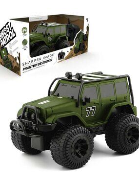 Sharper Image Green Phantom Destroyer RC Off-Road Jeep